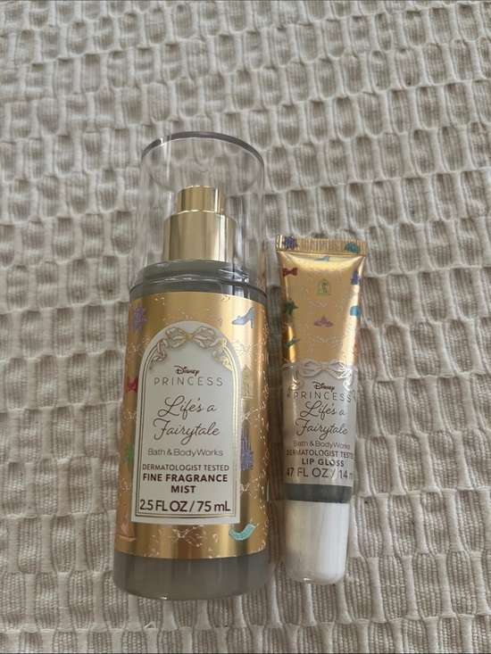 Bath & body works Disney collection Other - Disney Princess Gold Fragrance Mist & Lip gloss duo
